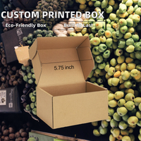 Boîtes rigides rectangulaires en carton ondulé recyclable REALPACK personnalisées, fermeture magnétique, doublure en éponge, revêtement UV, impression quadricolore