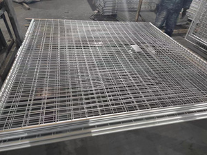 Panneau de clôture temporaire 2,1x2,4m, panneau en maille galvanisée robuste pour la sécurité des chantiers de construction - Product Image 6