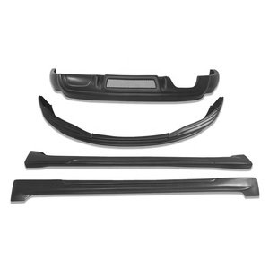 Korea Style <b>Car</b> Body Kits Rear <b>Diffuser</b> Lip for 2014-2017 ABS Front Lip Side Skirts New Glue Install Screw-On - Product Image 1