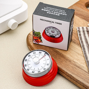 Mechanical <b>Timer</b> 60 Min Countdown Kitchen Alarm Clock With Loud Alert For Cooking And Study Use - Product Image 4