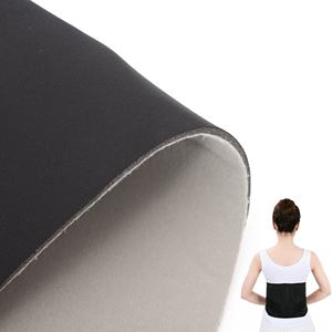 Tela laminada de tres capas de alta calidad, tela de espuma de terciopelo de nailon utilizada para órtesis deportiva/tela para dispositivos médicos/soporte trasero - Product Image 1