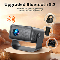 Proyektor Mini Portabel R100 Laris Manis, Proyektor Home Theater Video Berkualitas Tinggi 4K Full HD 720P LCD LED Cinema