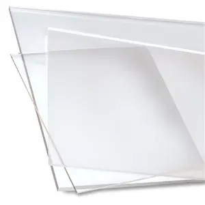 Vente en gros de panneaux acryliques de haute qualité en plastique transparent transparent transparent transparent