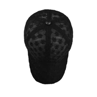 Gorra de Béisbol Bordada con Encaje, Moderna y Deportiva, Talla Única, Transpirable, con Visera Curva para Playa, Viajes y Uso Diario