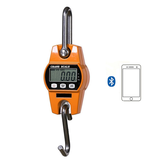 J&R Best Heavy Duty Africa Kenya Ghana Industrial Rechargeable 300KG 660LB Digital  Weighing Hanging Crane Scale