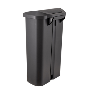 Hiện đại 50L công suất lớn hình chữ nhật PP chất thải bin chân đạp Thùng <span class=keywords><strong>r</strong></span>ác có thể cho tái chế ngoài trời với thân thiện với môi Bìa - Product Image 6