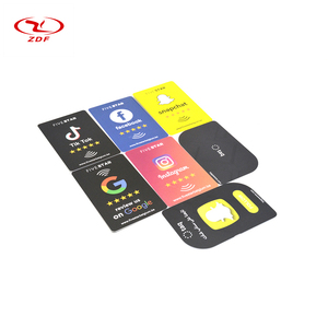 Social Media Share Online-Shopping-Shop Kommentare CR80 NFC-Mitglieds karte für das Hotel Verwenden Sie das benutzer definierte gedruckte Logo Wasserdicht 13,56 MHz - Product Image 5