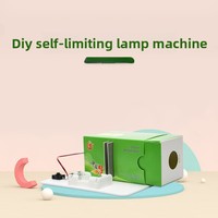 DIYSlide Projector Model Kit for Kids STEM Physics Optics Science Experiment Materials | Handmade Technology Small Invention Set