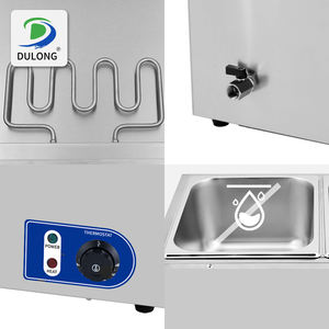 Venta caliente comercial calentador de alimentos eléctrico Bain Marie <span class=keywords><strong>Buffet</strong></span> Catering equipo de cocina comercial con bandeja Bain Marie - Product Image 3