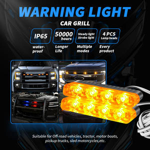 DXZ Semáforo Manual 12V/24V LED Estroboscópico Rojo <span class=keywords><strong>Azul</strong></span> Ámbar Vehículo Advertencia Accesorios para Coches Furgonetas - Product Image 5