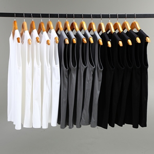 Débardeur <span class=keywords><strong>pas</strong></span> <span class=keywords><strong>cher</strong></span> 100% coton Street Wear Musculation sans manches Gym Design de logo personnalisé T-shirts pour hommes Débardeur pour hommes - Product Image 4