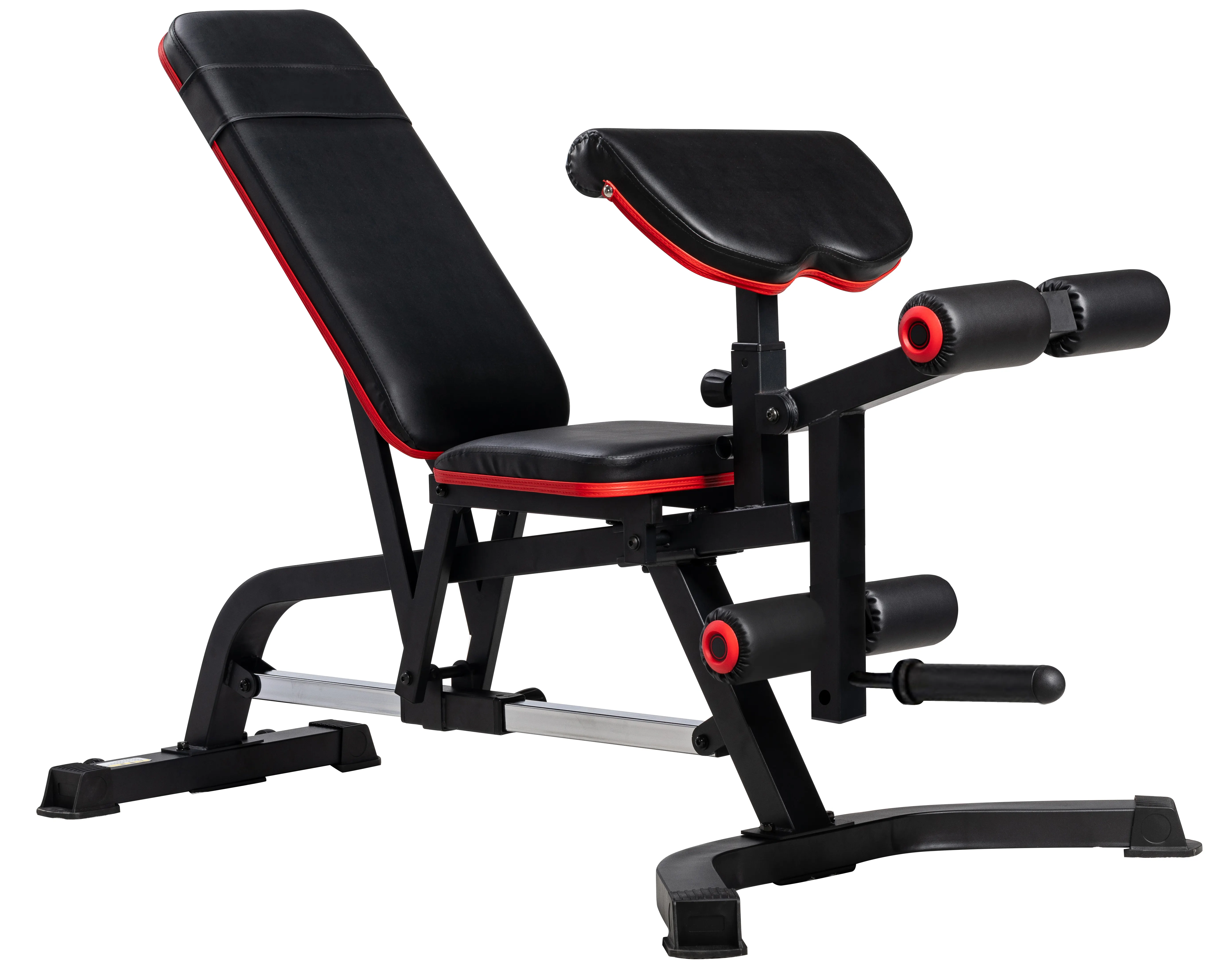 قابل للتعديل قوة التدريب للطي ممارسة مقاعد البدلاء اللياقة البدنية جهاز تمرين عضلة الصدر رياضة مقعد الوزن