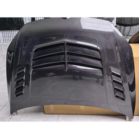Penutup Mesin Model V Serat Karbon untuk Volkswagen Golf 7 Mk7.5 MK7 GTi R 2008-2013