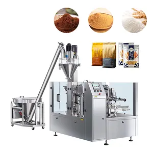 Machine automatique de remplissage de petits sachets de chocolat de blé de riz d'épices de farine de lait en poudre multifonctionnelle