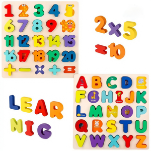 <strong>Wooden</strong> Puzzle Toys Montessori Educational Toy For Kids <strong>Learning</strong> 2024 Children Baby Kindergarten Toys <strong>Learning</strong> <strong>Resources</strong> - Product Image 1