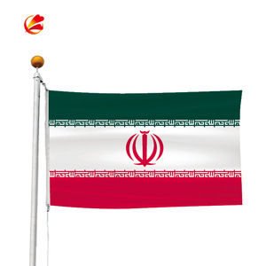 Venta al por mayor 3 * 5FT de poliéster de impresión de seda colgando todo el tamaño país bandera personalizada <span class=keywords><strong>Kosovo</strong></span> Bandera Nacional - Product Image 6