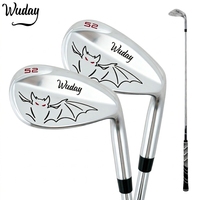 Wedge de golf forgé Wuday à motif chauve-souris, face usinée CNC, wedge de sable, logo personnalisé, club de golf OEM