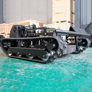 Внедорожный бак 608-90A садовый бензиновый пульт дистанционного управления робот газонокосилка с бульдозером и распылителем - Product Image 5