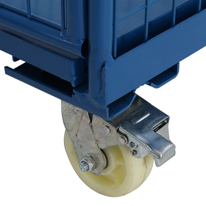 Fabriek Directe Mini Voorraad Rolkooi Met <span class=keywords><strong>2</strong></span> Zijden Verzinkt Gegalvaniseerd Poedercoating Lading & Opslag Apparatuur - Product Image 2