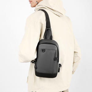 Bolso de Pecho para Hombre SAX52031, Verde, Gran Capacidad, Transpirable, Bandolera para Uso Diario, Verano 2025 - Product Image 5