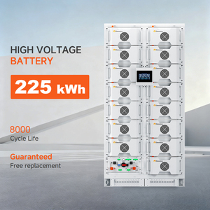 Batterie de stockage d'énergie solaire industrielle et commerciale Dawnice ESS montée sur rack, lithium-ion haute tension, 100 kWh, 200 kWh, 225 kWh - Product Image 1