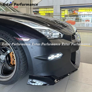 En stock 2024 <span class=keywords><strong>Ver</strong></span>. Parachoques delantero de PP estilo T Spec con DRL para Kit de carrocería Nissan R35 GTR - Product Image 4