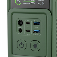 Station d'alimentation portable 200W 192Wh, générateur solaire, contrôleur MPPT, batterie externe pour voiture, camping en plein air, alimentation de secours d'urgence