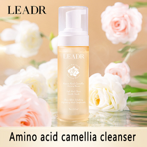 Vente en gros <span class=keywords><strong>Meilleur</strong></span> Camélia ODM Crème Nettoyant <span class=keywords><strong>Visage</strong></span> Anti-âge Nettoyant <span class=keywords><strong>Visage</strong></span> Éclaircissant pour Hommes Femmes Mousse Bio Profonde à Base de Plantes Bio - Product Image 2