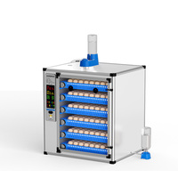 Incubateur à œufs de poulet entièrement automatique de grande capacité, 600 pièces, machine d'éclosion
