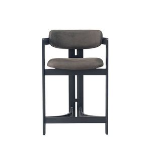 Tabourets en bois massif au design nordique moderne, rembourrés en tissu, pour <span class=keywords><strong>cuisine</strong></span> et comptoir, confortables, modèle BC-680E - Product Image 4