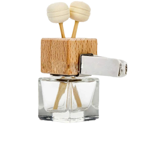 Penyegar Udara Mobil Mewah Botol Parfum Kaca Cair dengan Klip Ventilasi Diffuser Aroma dan Stik 8ML Penghilang Bau - Product Image 4