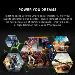 Mới nhất q9pro TV Trò chơi giao diện điều khiển 1GB RAM 8GB Rom <span class=keywords><strong>Android</strong></span> 16.0 s905y4 8K 6K Full HD nhà máy ban đầu với EU & chúng tôi phích cắm - Product Image 4