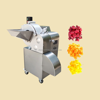 Knolgewas Snijmachine Elektrisch Fruit Mango Appel In Blokjes Gesneden Verwerking 4Mm 14Mm In Blokjes Gesneden Groente Snijder Snijmachine