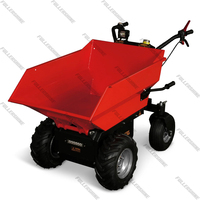 48V 32Ah 1000W Bürstenloser Gleichstrom motor Mini Dumper 500kg Kapazität Batterie betriebener Wagen Elektrische Schubkarre