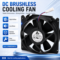 Volume Udara Tinggi Dual Ball Bearing Delta AFB0912HHF-A DC12V 0.34A Kipas Aliran Aksial 9032 9CM Kipas Radiator Kebisingan Rendah Pendingin Inverter