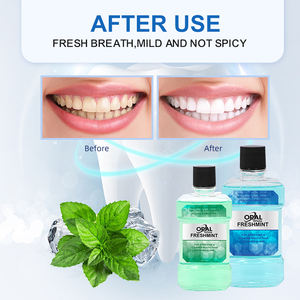 Bain de bouche format voyage pour soins bucco-dentaires, saveur menthe, avec logo, pour fabricants de marques privées - Product Image 3