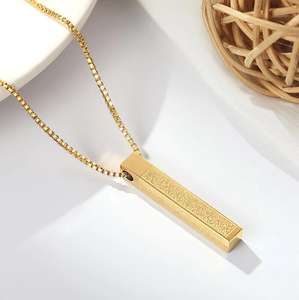 Collana con Pendente 3D Ayatul Kursi di Inspire Jewelry, Regalo Islamico per Eid e Ramadan, <span class=keywords><strong>Gioielli</strong></span> <span class=keywords><strong>Arabi</strong></span> per Uomo - Product Image 6