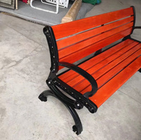 Banc de jardin moderne de haute qualité pour patio, jardin extérieur et parc