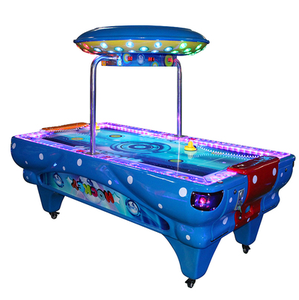 Mesa de Hockey de Aire Super Hockey Arcade, Consola Deportiva de Interior para Dos Jugadores, Operada con Monedas, Interacción entre Jugadores, Plástico - Product Image 4