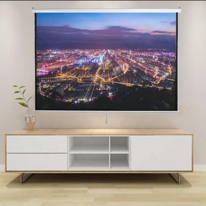 Alr motorise chiếu phim màn hình 4K HD16:9 có thể gập lại và 200 inch có động cơ Màn hình máy chiếu cho Nhà Bên văn phòng - Product Image 4