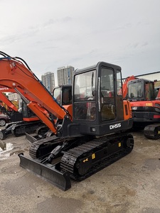 Miniexcavadora Doosan DH55 de 1.5 Toneladas con Cucharón de Excavación, Equipo de Construcción Usado - Product Image 6