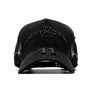 Yeni Kaliteli Erkek Gorras Kavisli Orta Boy Şapka Spor Şapka Siyah Pamuklu Siperlik 5 Panel Aplike Nakış Yama Hip Hop Şapkalar - Product Image 3