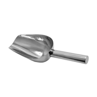 Grande pelle à glace en acier inoxydable, magasin de produits secs, pelle spéciale, facile à nettoyer pour une utilisation au bar