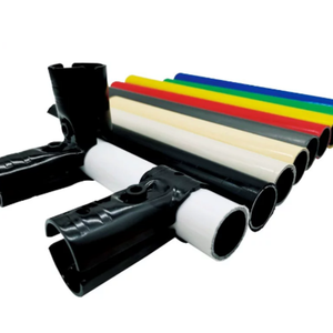 <span class=keywords><strong>Prix</strong></span> d'usine - Tube Lean en <span class=keywords><strong>acier</strong></span> revêtu de HDPE D28mm pour ligne d'assemblage - Product Image 6