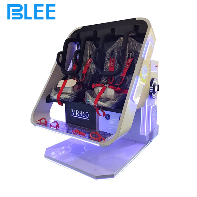360 Degree Rotating Indoor Metal VR Arcade Game Console 9D Roller Coaster Virtual Reality Simulator for Mall