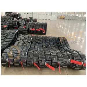 Cat 287B 257B 259D 277C 299D Rubber Track Cat 259D Cat299 457X101.6X51C Cat287C Rubber Tracks For Compact Track Loader