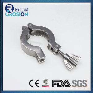 Оптовый быстросъемный вакуумный фланцевый зажим из нержавеющей стали 304/316 KF16-KF50, коррозионностойкий, для водопроводных систем - Product Image 6