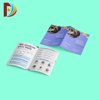 Cetak Brosur Buku Kertas Seni A5 Kualitas Tinggi, Pamflet Bisnis Fashion, Selebaran, Flyer, Poster Premium
