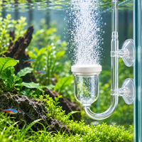 Diffuseur d'air pour aquarium en plastique, aérateur à bulles fines pour l'aération des aquariums