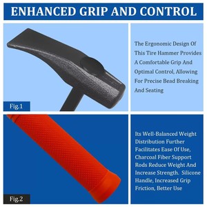 35429 Heavy Duty Lốp xe tải thay đổi <span class=keywords><strong>kit</strong></span> công cụ cầm tay với Bead Breaker và lốp Pry thanh - Product Image 6